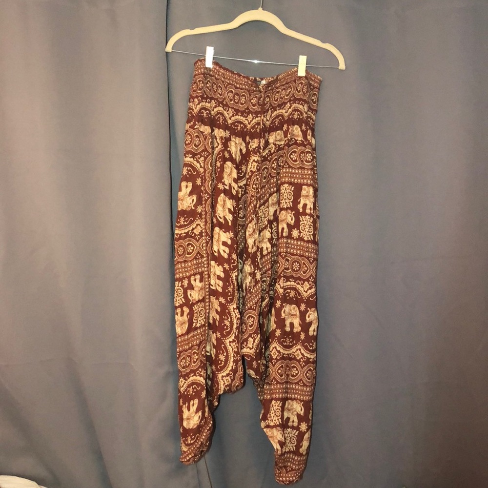 Earthbound elephant harem pants